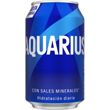 AQUARIUS limón 33 cl de 24 latas